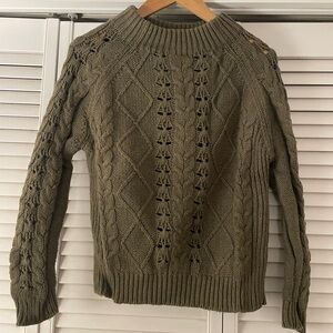 J. Crew Green Sweater S